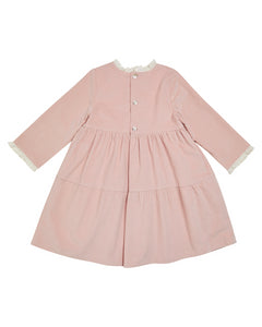Ari Dress Sweet Pink Babycord