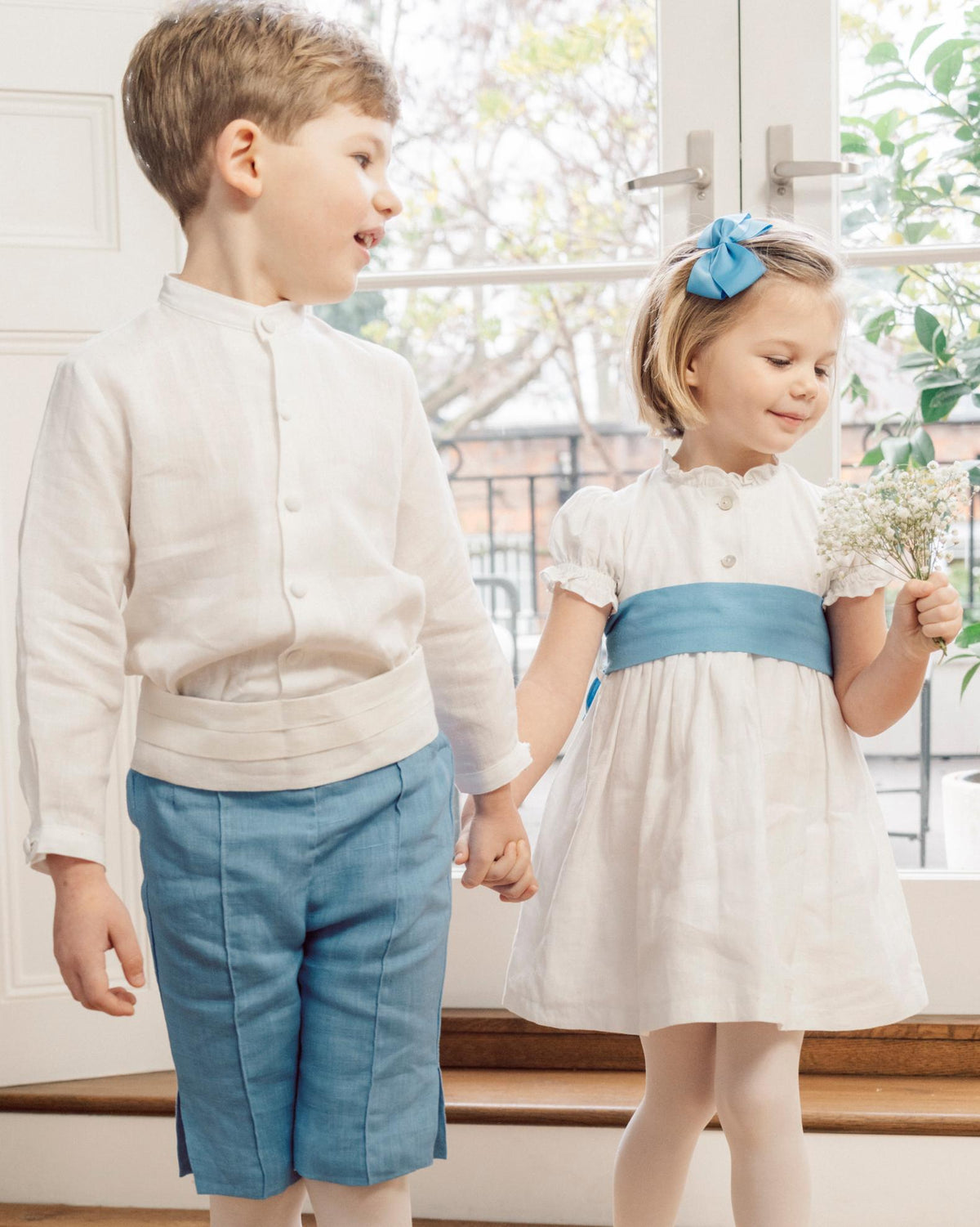 Classic look of ceremony for boy and girl by Amaia London