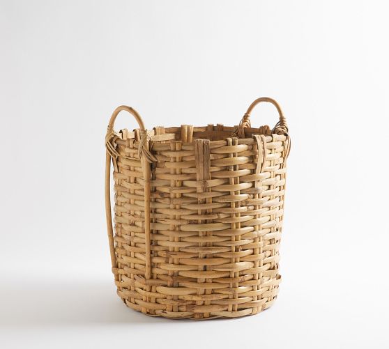 Artisan Rustic Handcrafted Tote Basket