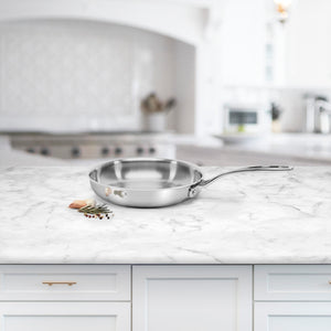 Custom-Clad 5-Ply 8" Fry Pan in Stainless Steel