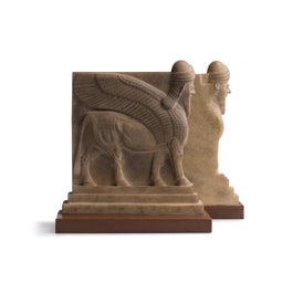 Assyrian Palace Guard Bookends