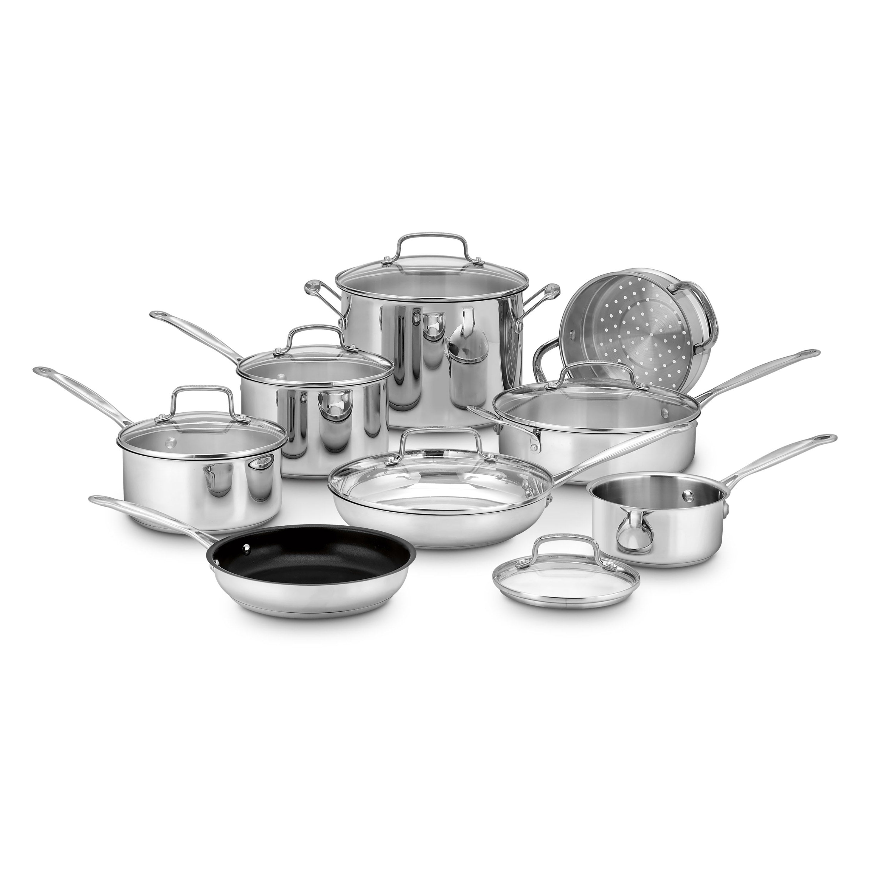 Chef's Classic® Stainless 14-Piece Set in Stainless Steel