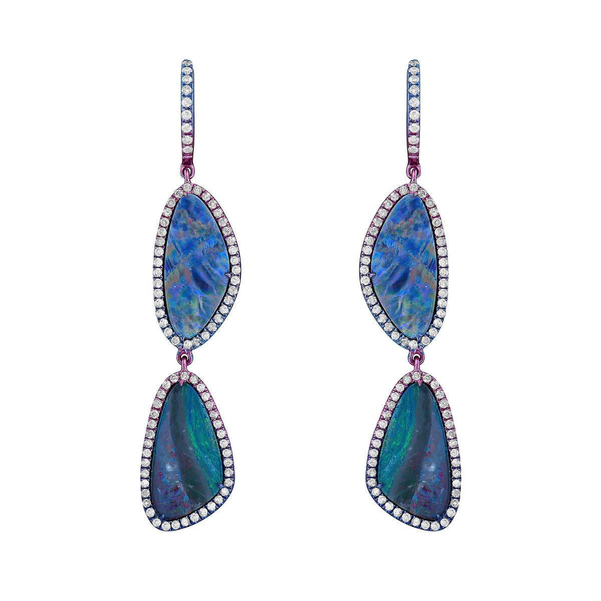 Aurora Nights Cassiopeia Grande Drop Earrings - Jewelry - RUCHI New York