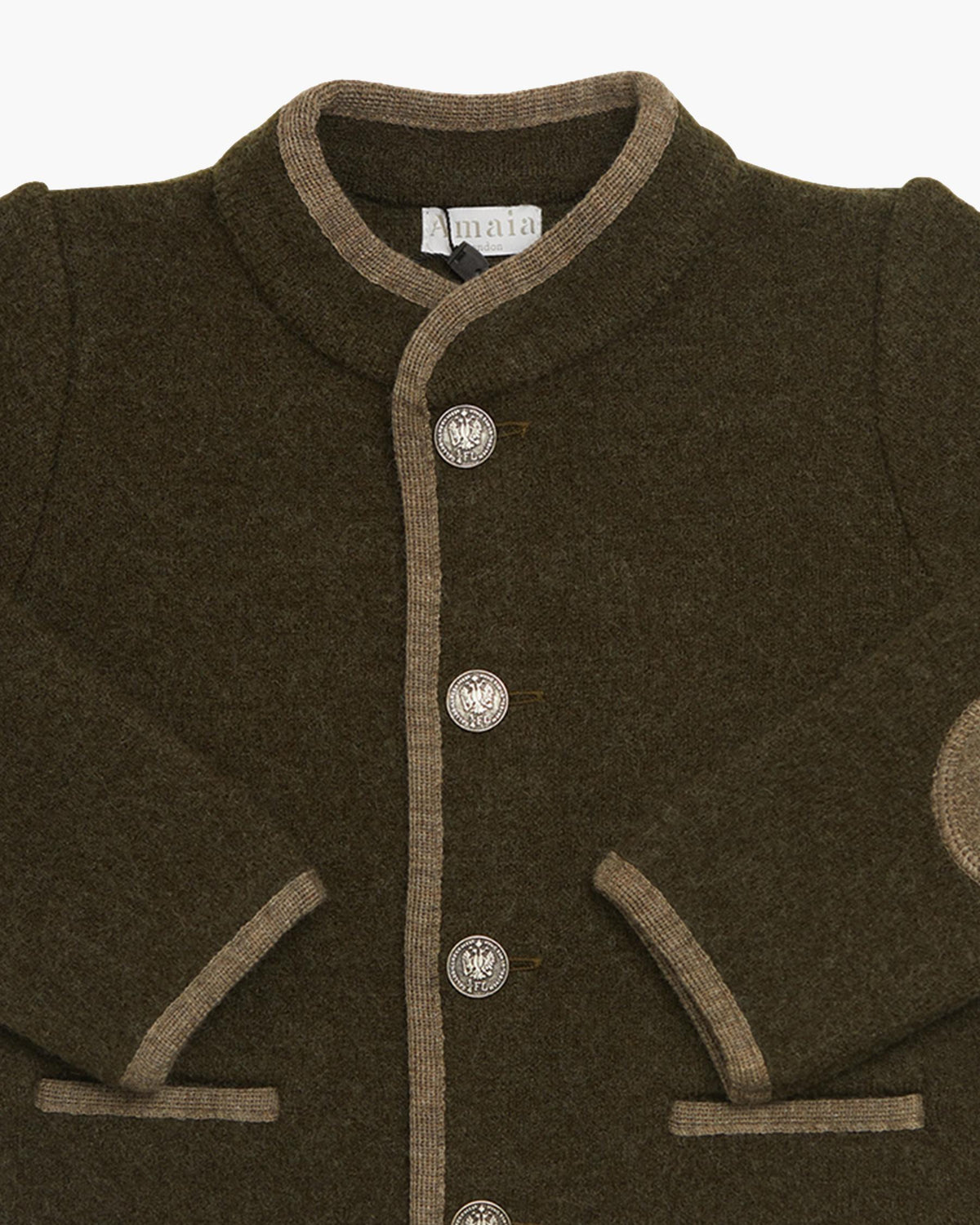 Kids' Austrian Wool Jacket Moss
