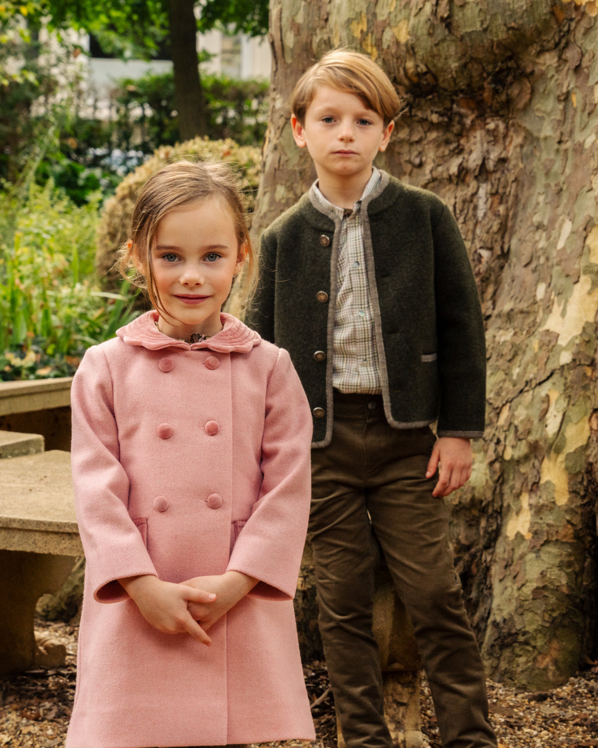 Boys' Austrian Wool Jacket Moss