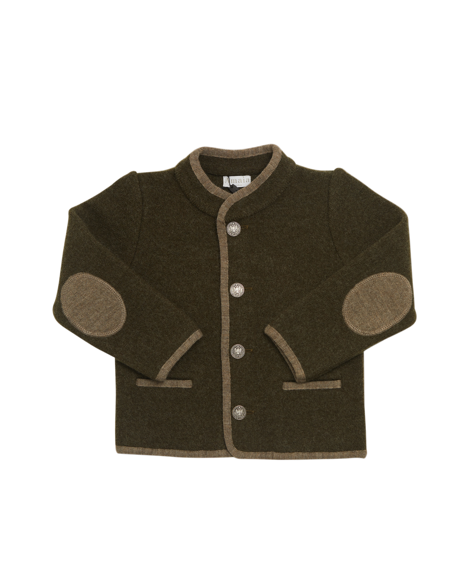 Kids' Austrian Wool Jacket Moss