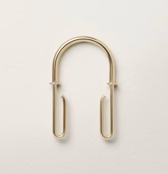 12pc Shower Curtain and Liner Hooks Brass - Hearth & Hand™ with Magnolia