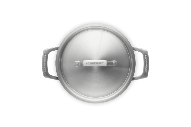 Essential Stainless Steel Deep Round Stockpot, 4 qt.