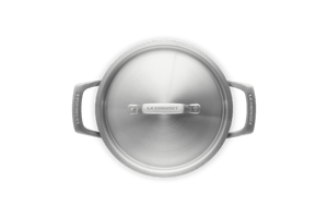Essential Stainless Steel Deep Round Stockpot, 4 qt.