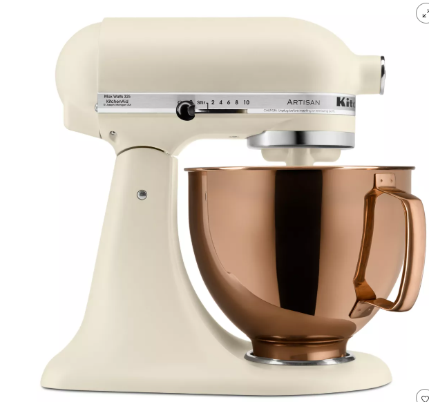 Stand Mixer with Copper Bowl