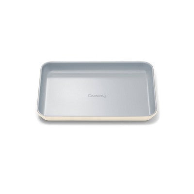 Caraway Nonstick Ceramic Small Baking Sheet (Color: Cream)