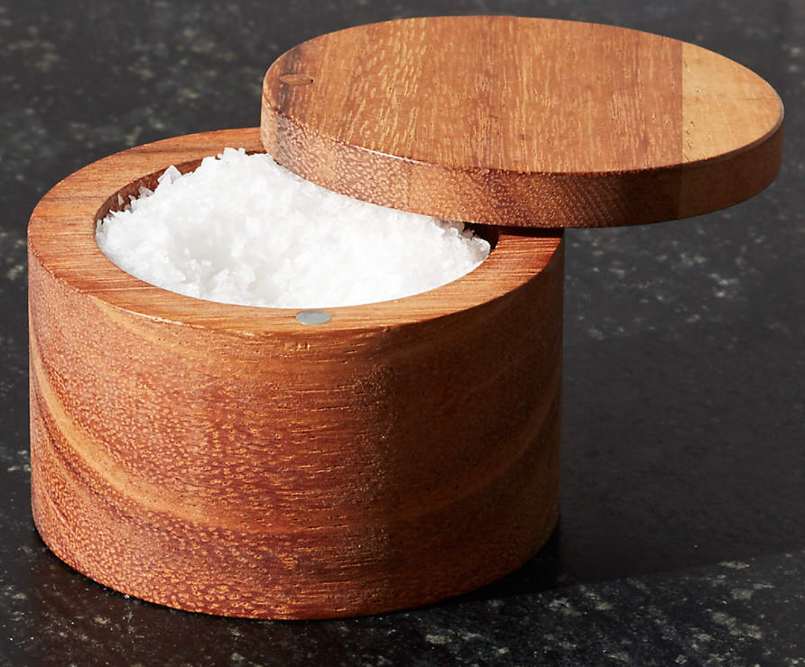 Acacia Salt Cellar
