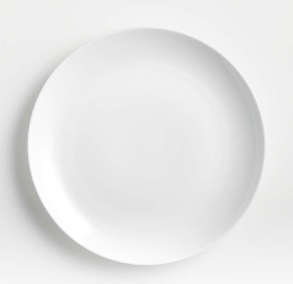 Aspen Porcelain Coupe Dinner Plate