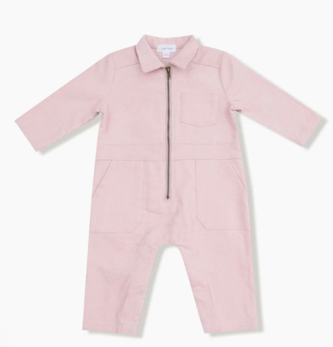 Angel Dear-Floral Muslin Smocked Jumpsuit 6-12 mo.