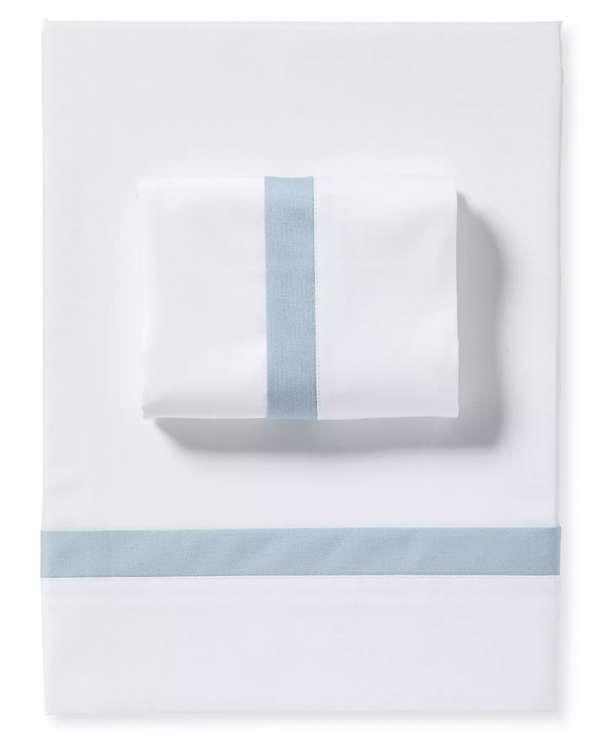 Border Frame Sateen Sheet Set
