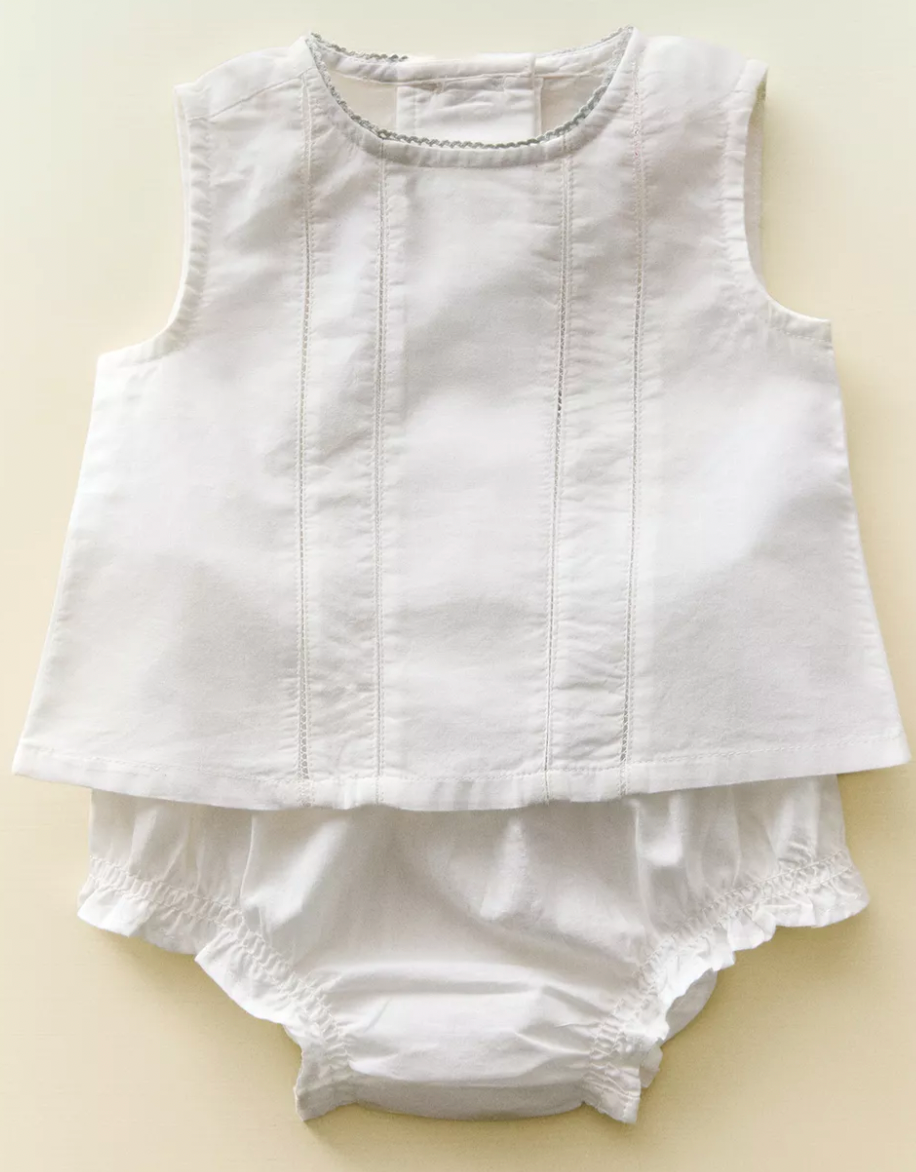CHILDREN’S LACE TRIM SET