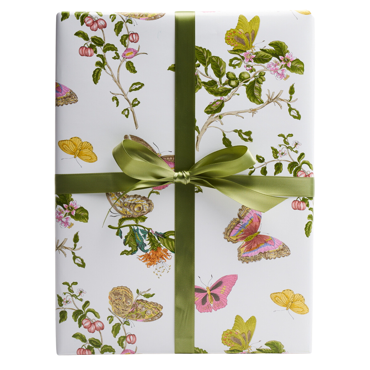 Baudin Butterfly Wrapping Paper In Blush