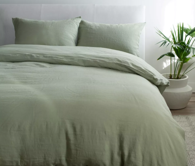 100% French Linen Duvet Cover & Sham Set | BOKSER HOME