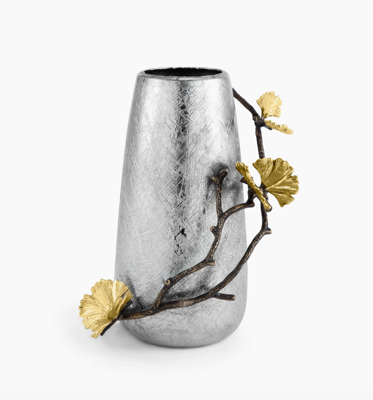 Butterfly Ginkgo Vase