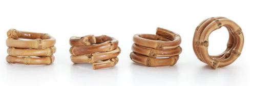 Bamboo Napkin Rings (4)