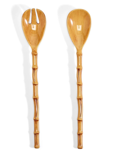 Bamboo Touch Accent Salad Servers, Set of 2