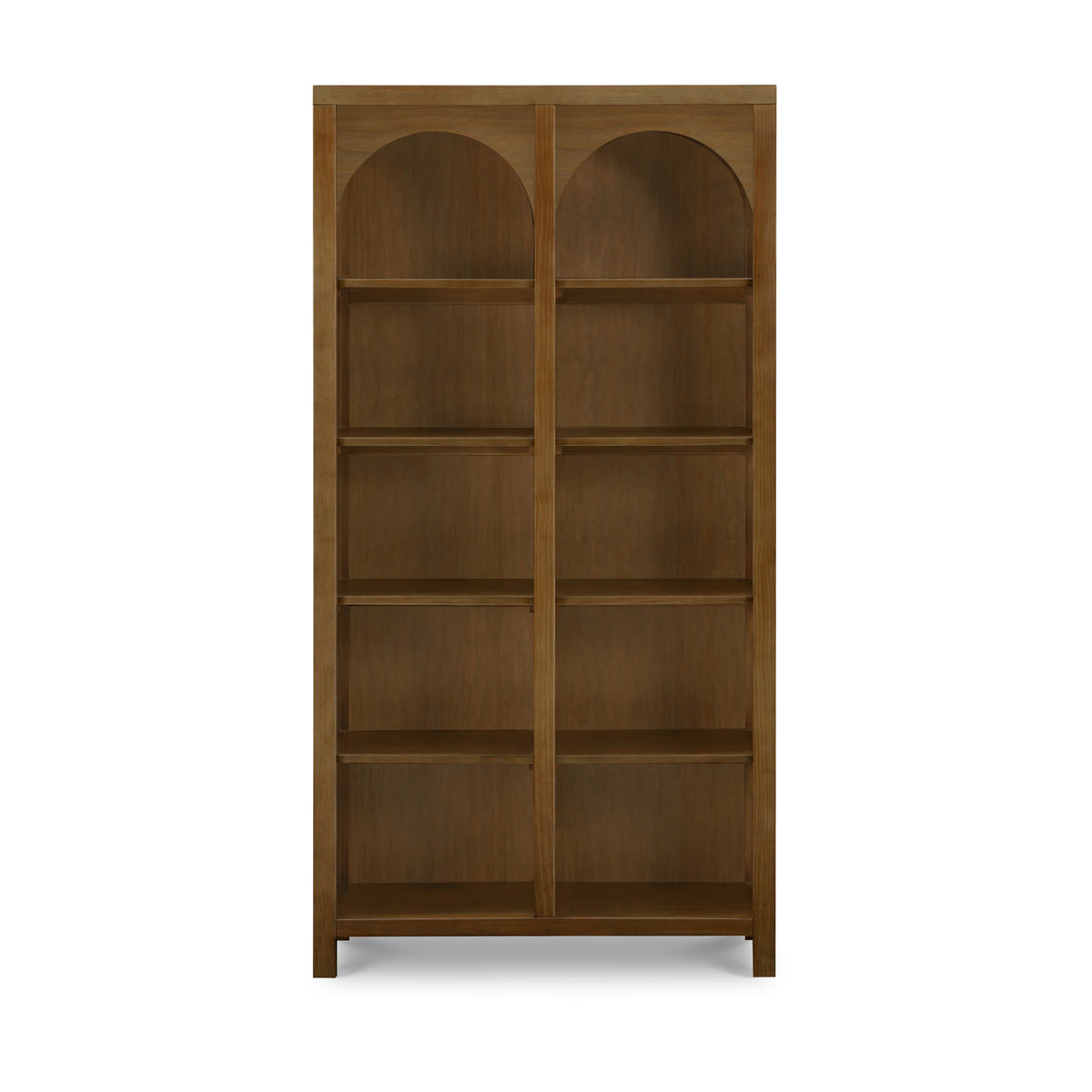 Eloise Assembled Bookcase in Natural Walnut