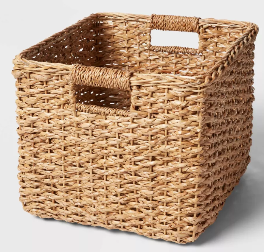 Braided Seagrass Crate - Brightroom™