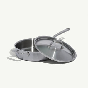 Stainless Clad Fry Pan in Stainless Clad