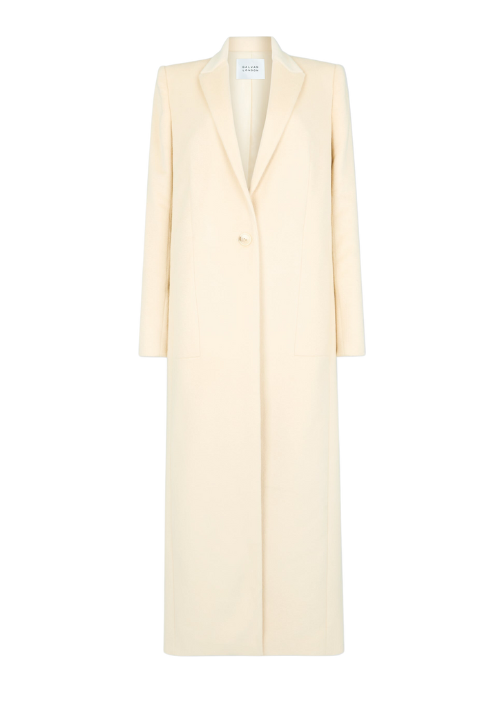Cream 2025 boyfriend coat