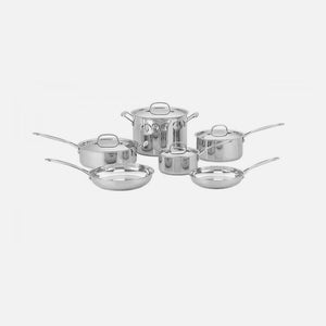 Chef's Classic® Stainless 10-Piece Set in Stainless Steel