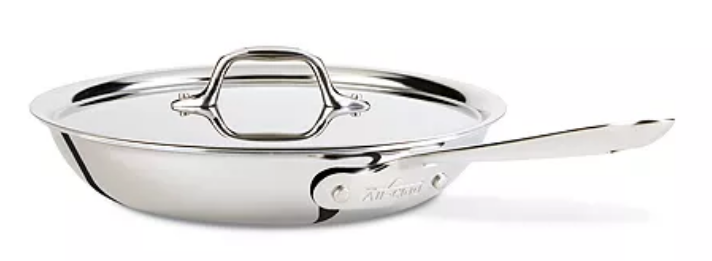 All-CladStainless Steel 10" Fry Pan with Lid