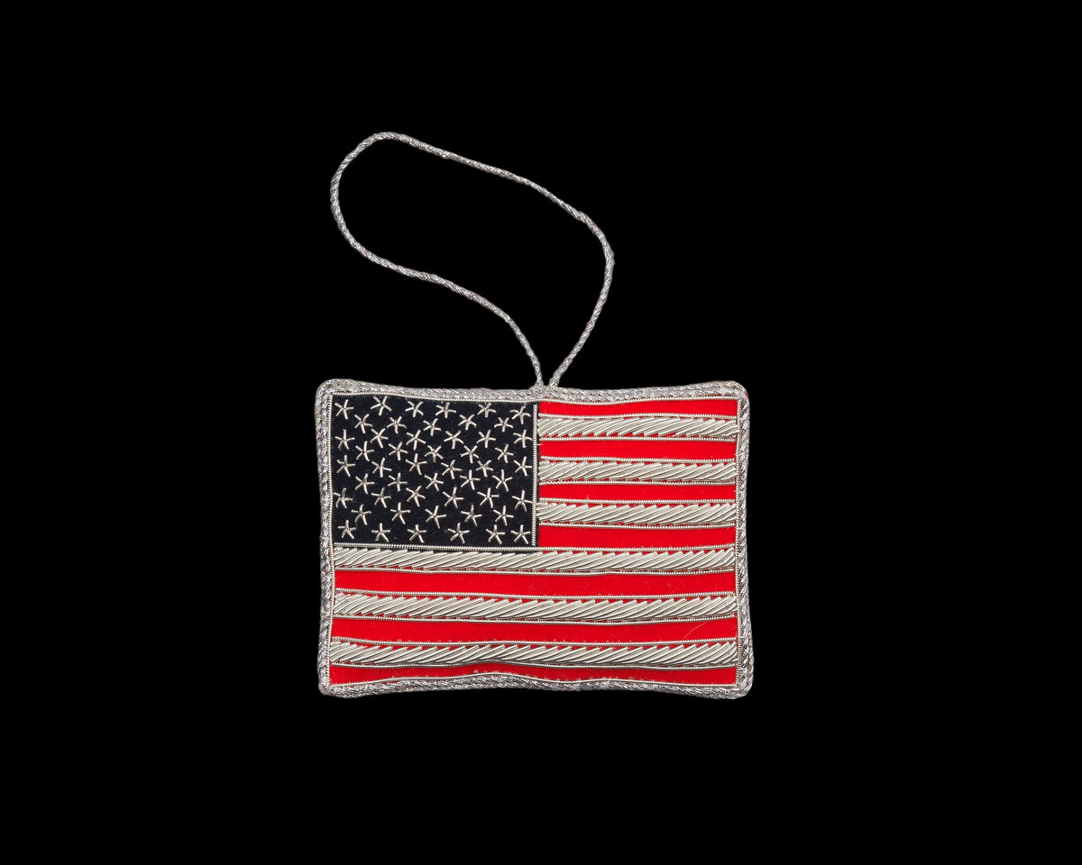 American Flag Ornament