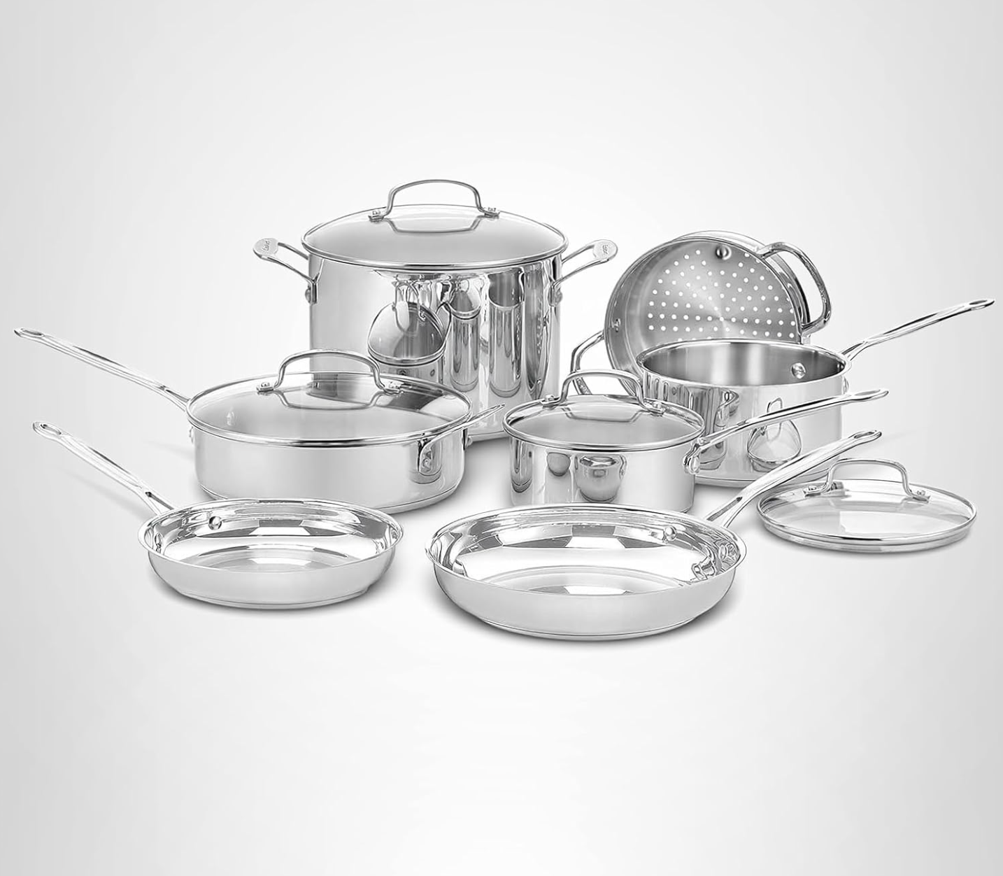 11-Piece pots and pan set