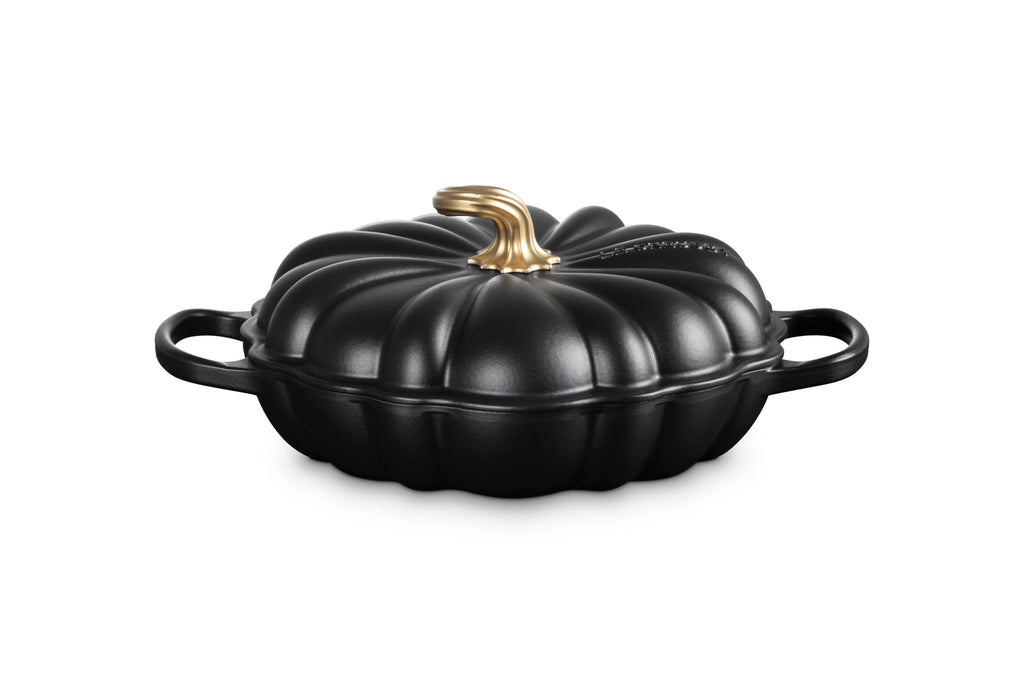 Le Creuset Signature Pumpkin Braiser, 2.75 qt., Licorice