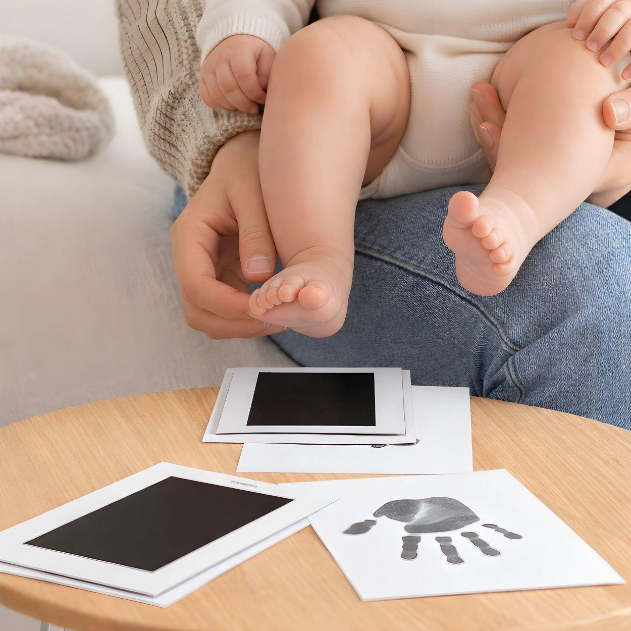 4-Pack Bundle Mess-Free Baby Hand and Footprint Kit - No Ink On Baby's Skin