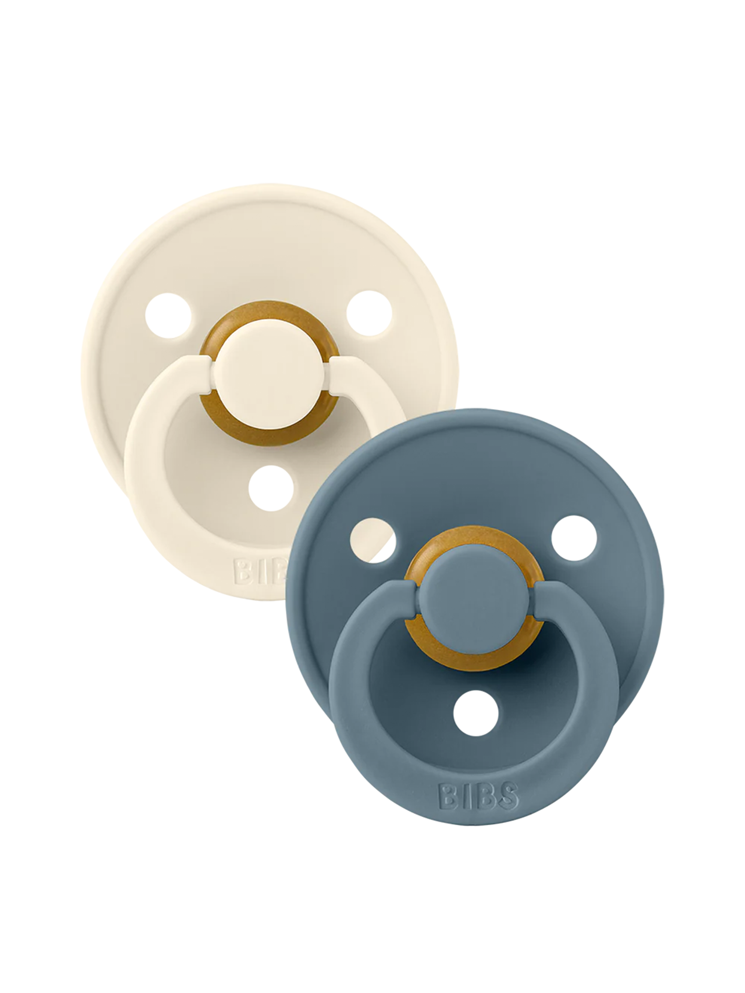 Baby 2 Pack Colour Pacifiers - Woodchuck / Blush