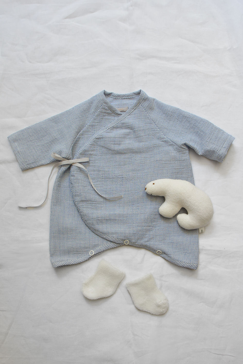 Baby Set #17 – Blue Check