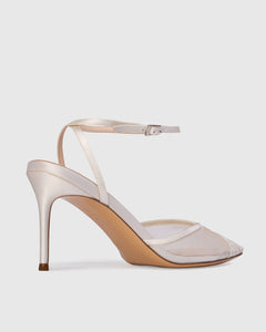 Cara 80 in White Mesh