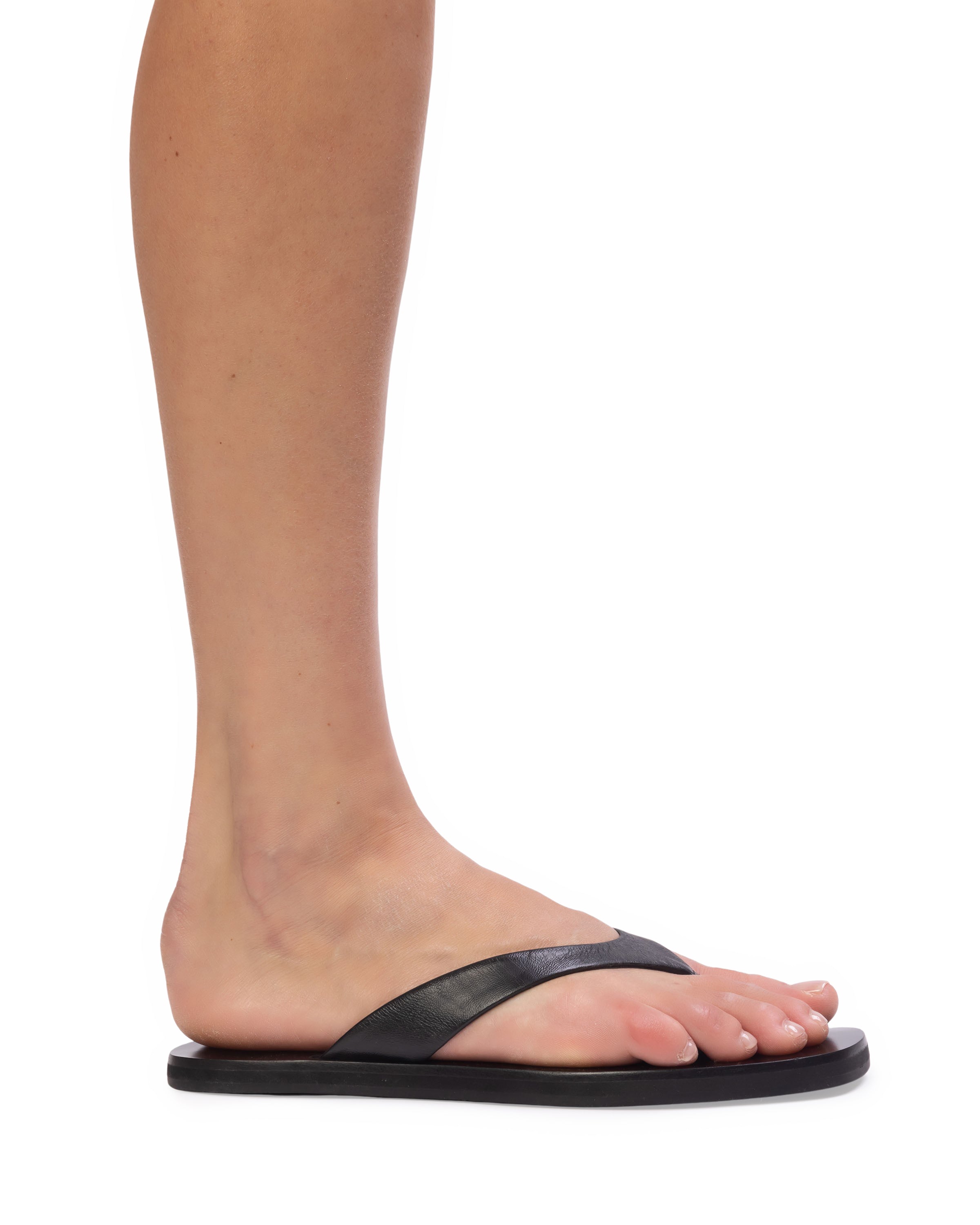 Bae Sandal in Black Leather