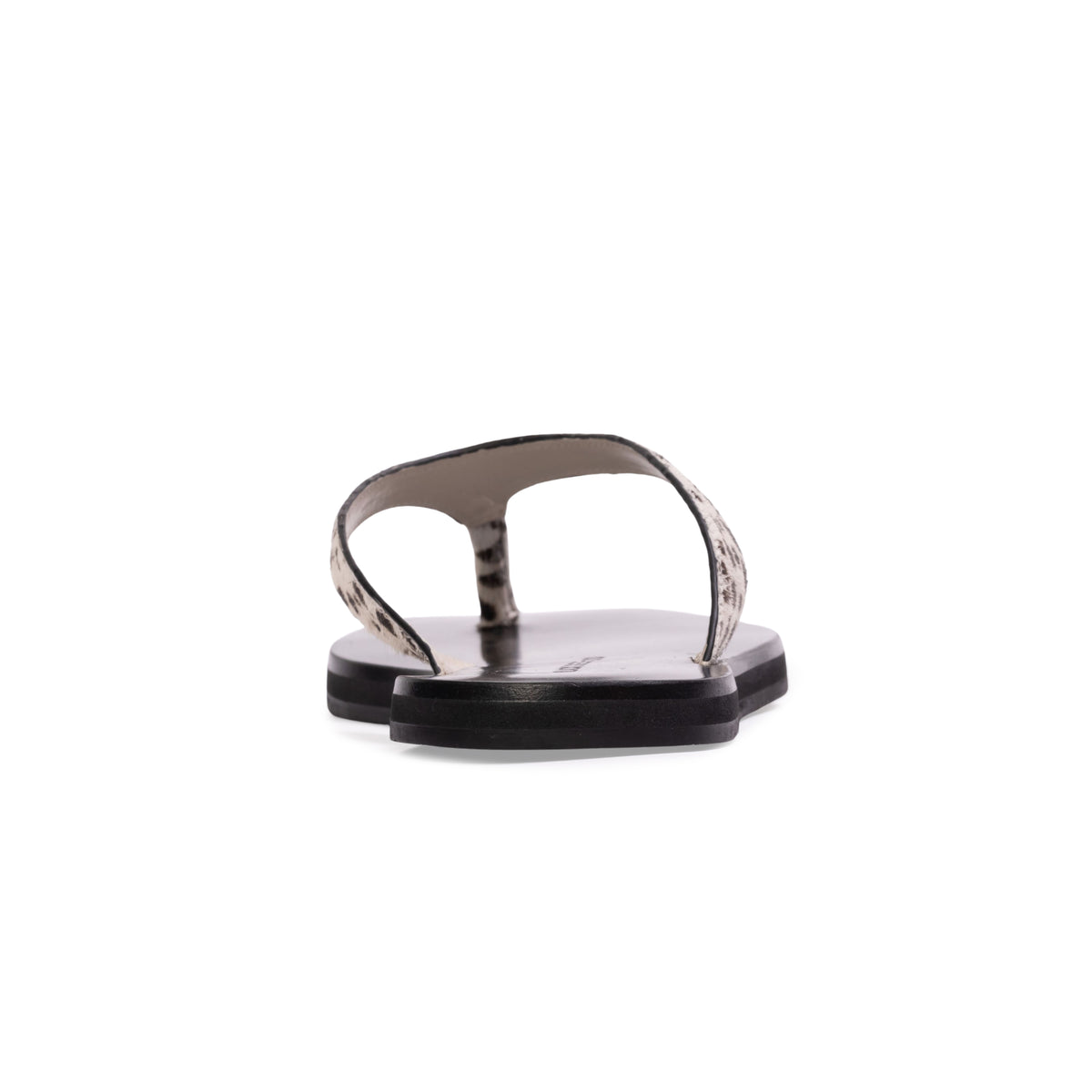 Bae Sandal in Dotted Cheetah Pony Hair