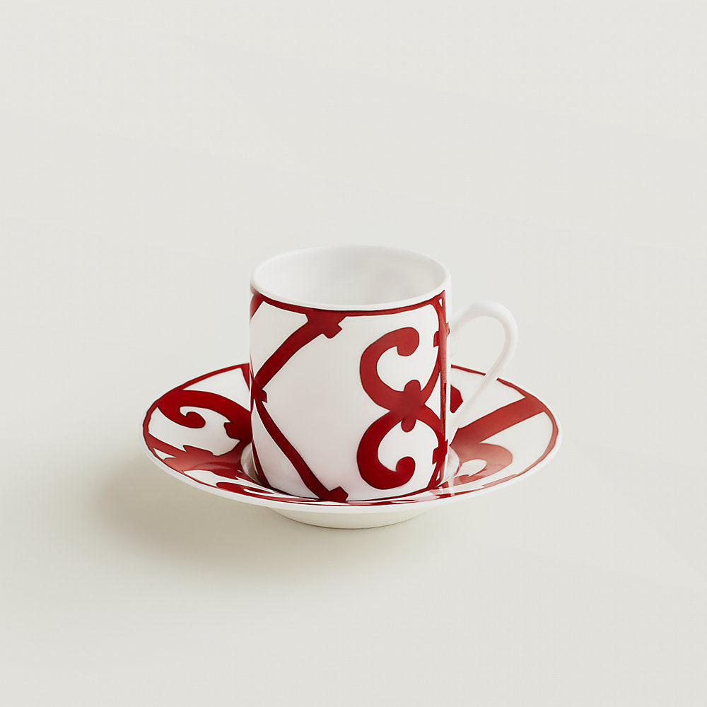 Balcon du Guadalquivir coffee cup and saucer
