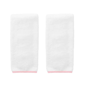 Signature Hand Towel in Ballet Pink, Set of 2