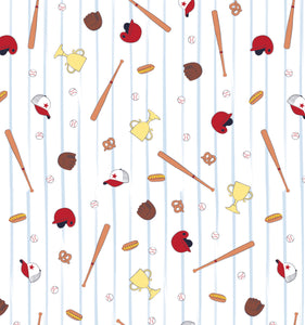 Baseball Bamboo Romper for Toddlers, Kids Bamboo Pajamas, Sport Outfit