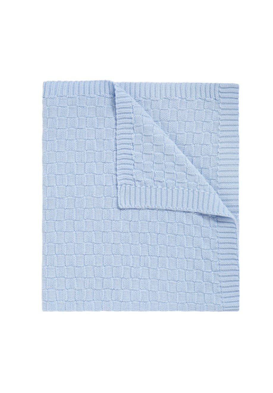 Basket Weave Knit Blanket - Nellapima