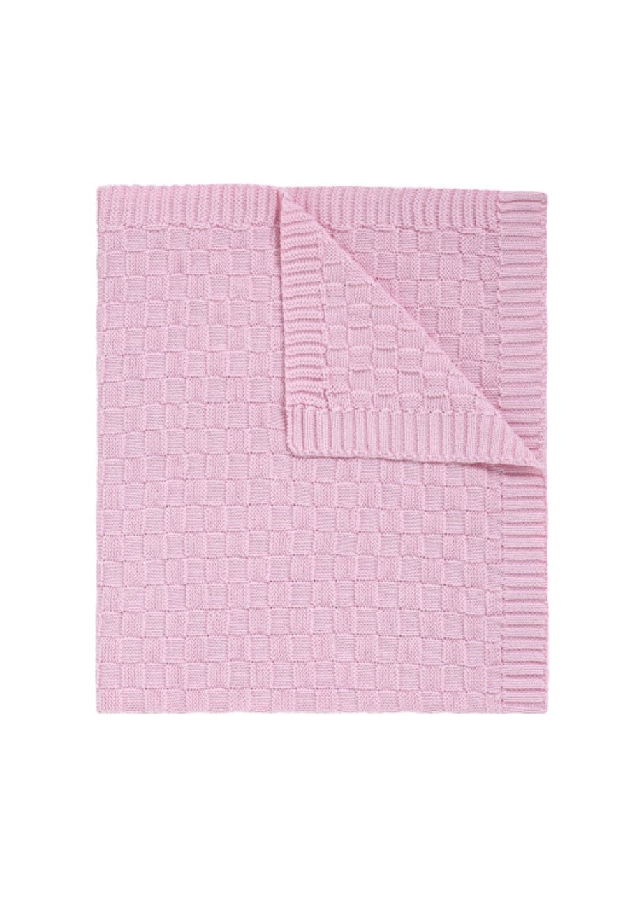 Basket Weave Knit Blanket - Nellapima