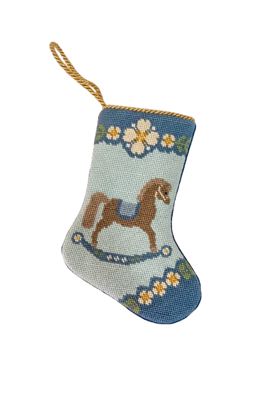 Rocking Horse in Blue