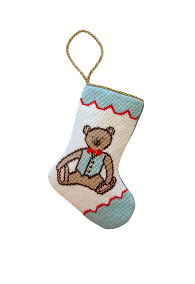 Jack's Friends Foundation "Teddy" in Blue by Holly Hollon