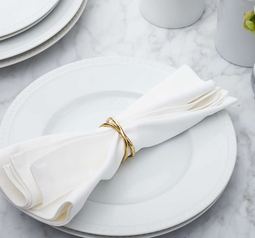 Aria Gold Napkin Ring
