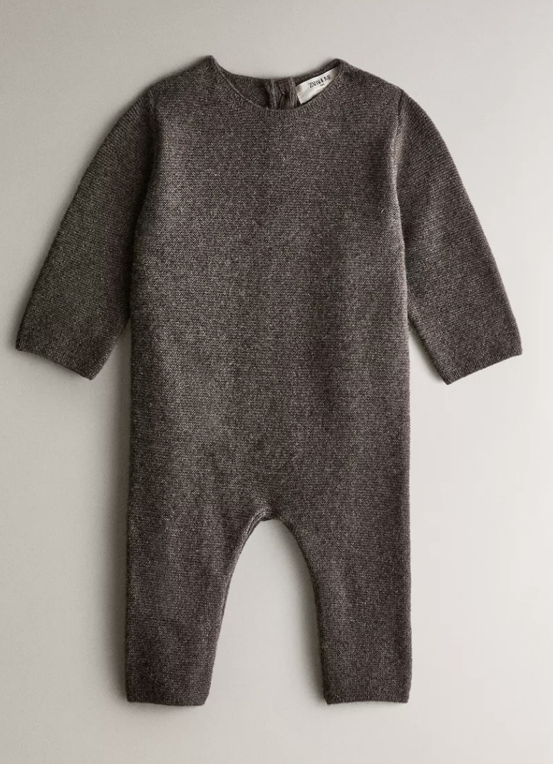 CHILDREN’S CASHMERE ROMPER