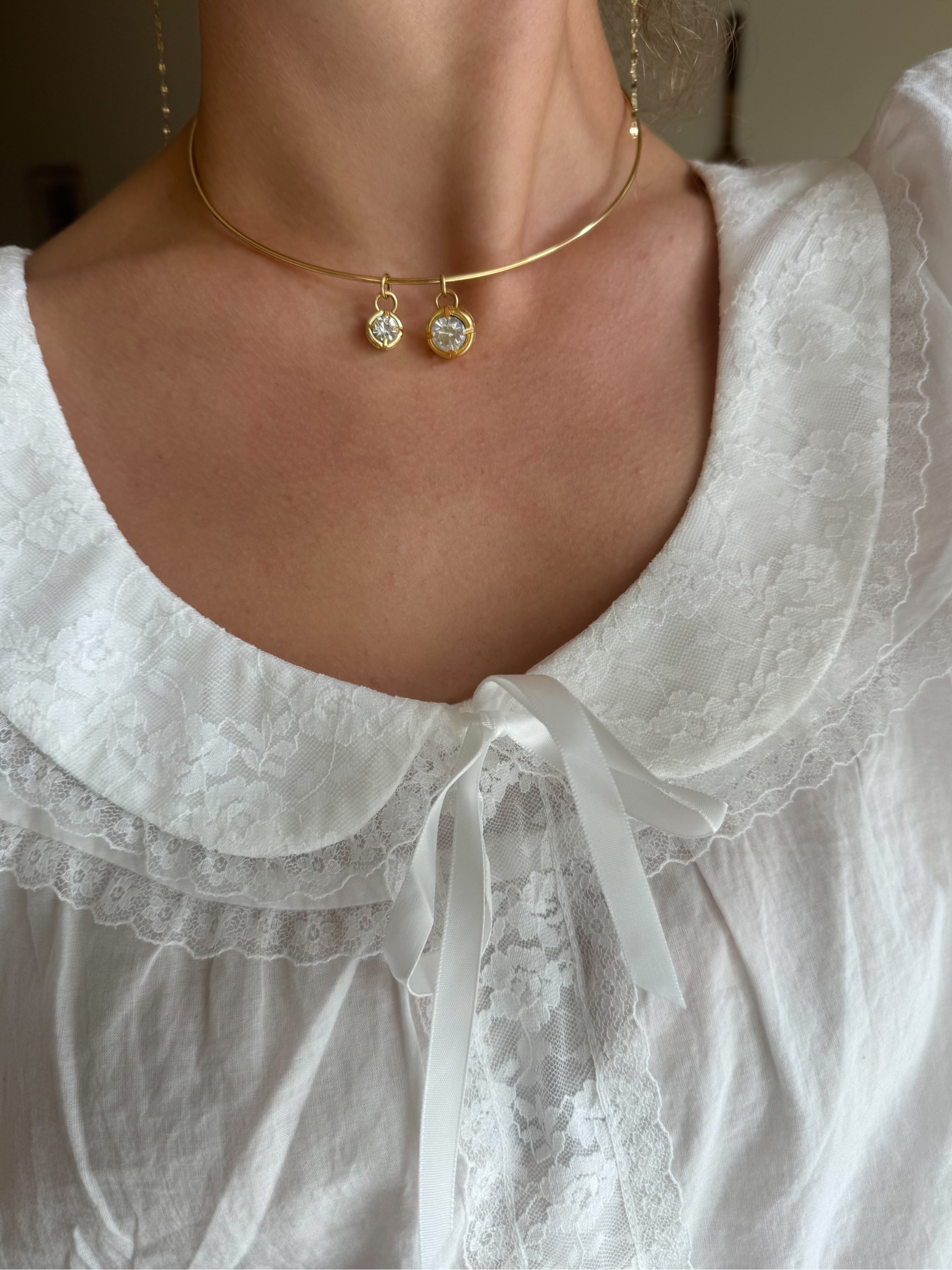 Big Baby Bezel Necklace